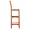 vidaXL Bar Chairs 2 pcs Solid Acacia Wood