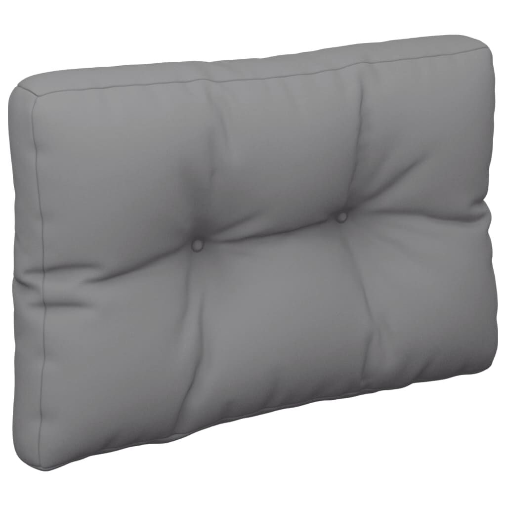 vidaXL Pallet Cushions 2 pcs Grey Fabric vidaXL.sa