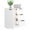 vidaXL Sideboard White Engineered Wood