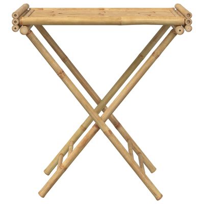 vidaXL Folding Tray Table 70.5x42.5x80 cm Bamboo,  vidaXL Folding Tray Table 70.5x42.5x80 cm Bamboo
