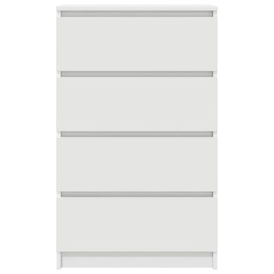 vidaXL Sideboard White 60x35x98.5 cm Engineered Wood, white vidaXL Sideboard White 60x35x98.5 cm Engineered Wood