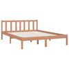 vidaXL Bed Frame without Mattress Honey Brown Solid Wood 160x200 cm