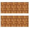 Decking Tiles 30 x 30 cm Acacia Set of 20