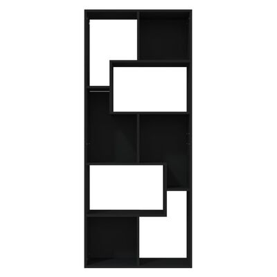vidaXL Book Cabinet Black 67x24x161 cm Engineered Wood, black vidaXL Book Cabinet Black 67x24x161 cm Engineered Wood