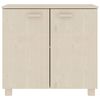 vidaXL Sideboard HAMAR Honey Brown 85x35x80 cm Solid Wood Pine
