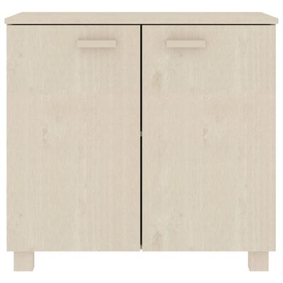 vidaXL Sideboard HAMAR Honey Brown 85x35x80 cm Solid Wood Pine, honey brown vidaXL Sideboard HAMAR Honey Brown 85x35x80 cm Solid Wood Pine