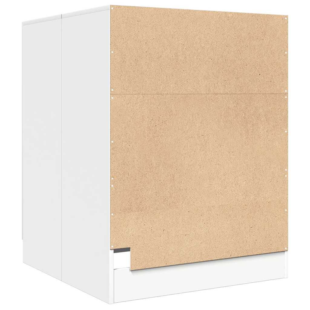 vidaXL Washing Machine Cabinet White 71x71.5x91.5 cm