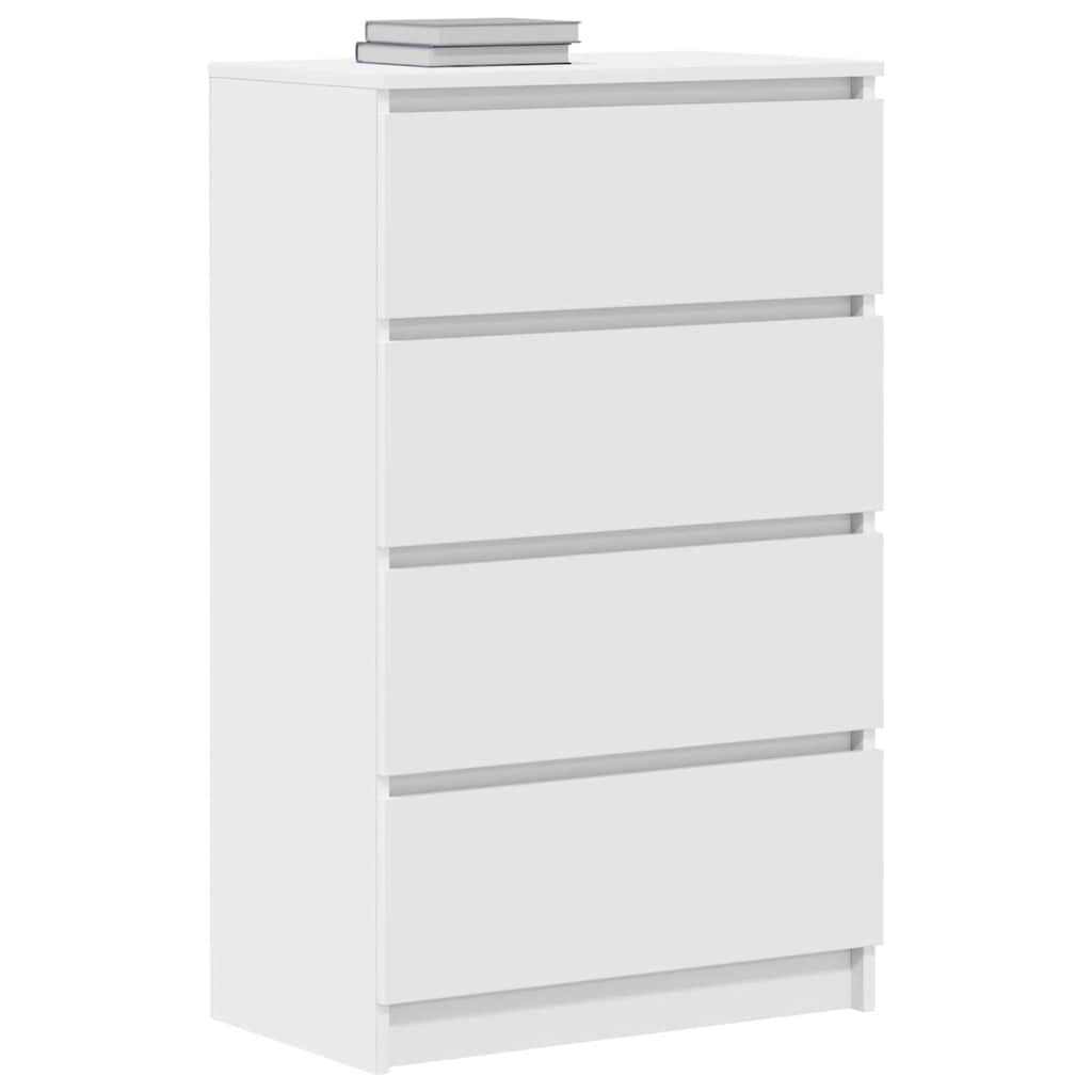 vidaXL Sideboard White 60x35x98.5 cm Engineered Wood