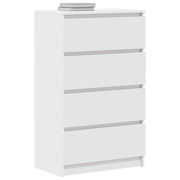vidaXL Sideboard White 60x35x98.5 cm Engineered Wood
