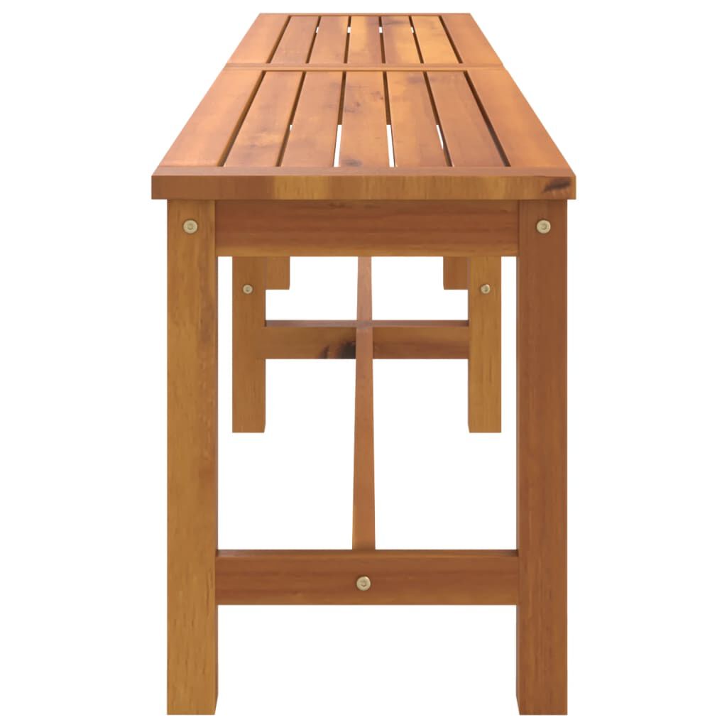 vidaXL Garden Bench 180x35x45 cm Solid Wood Acacia