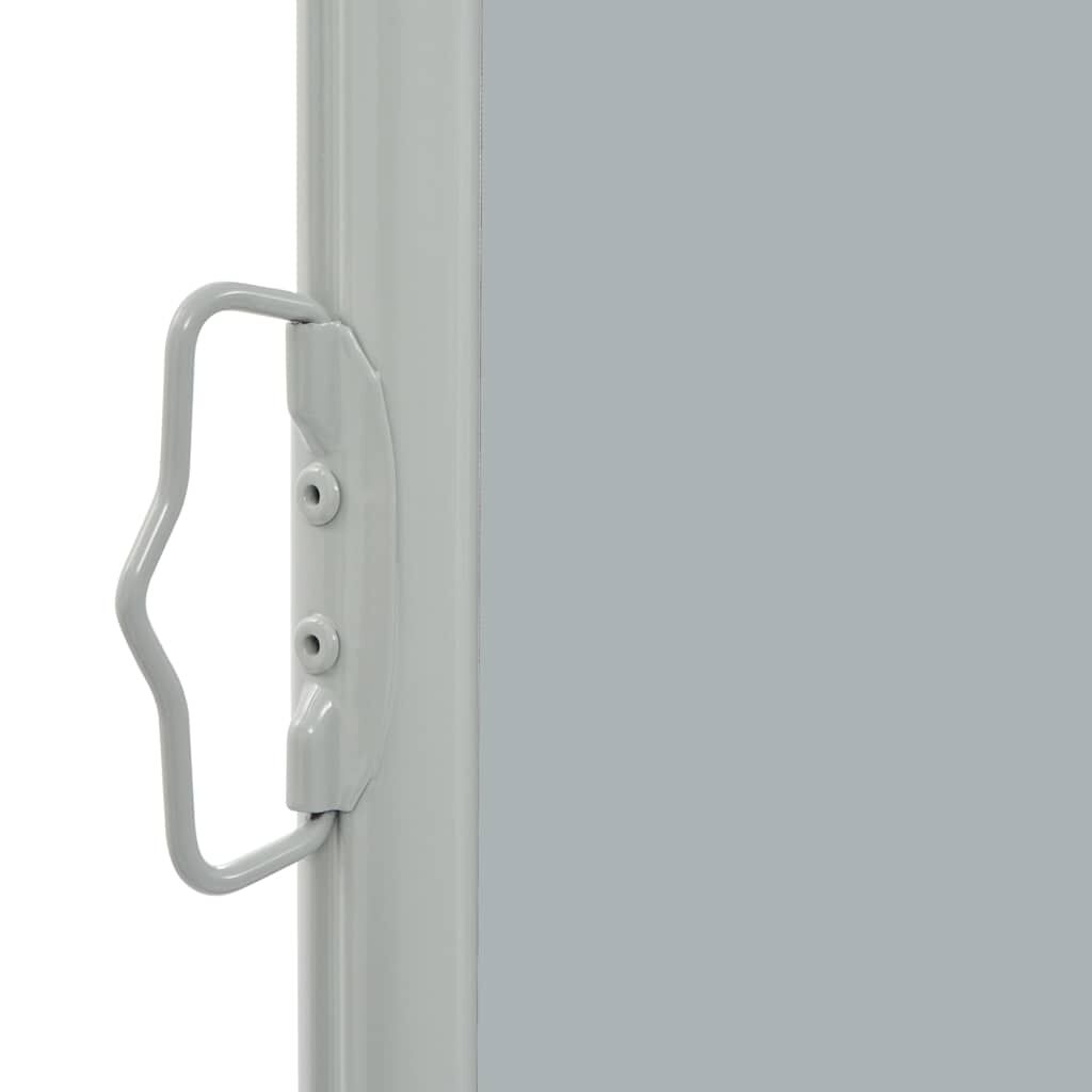 vidaXL Patio Retractable Side Awning 60x300 cm Grey