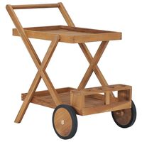 vidaXL Tea Trolley Solid Teak Wood,  vidaXL Tea Trolley Solid Teak Wood