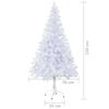vidaXL Artificial Pre-lit Christmas Tree with Ball Set 150cm 380 Branches