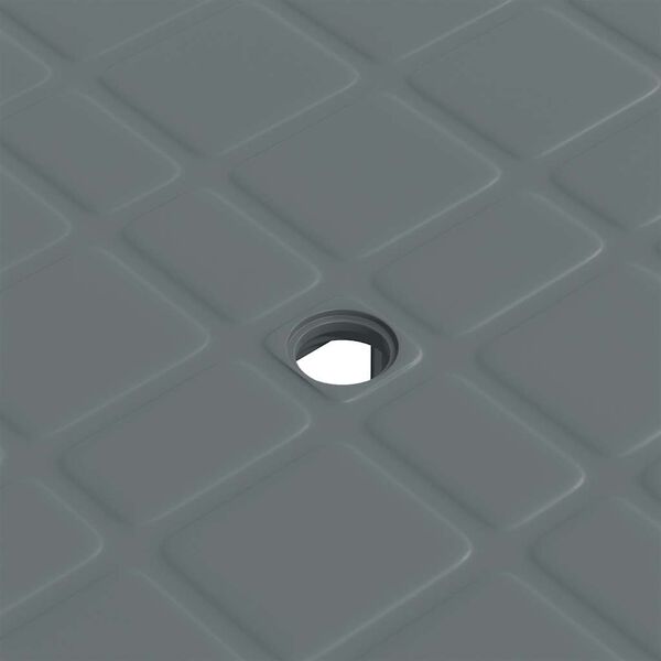 vidaXL Garden Table Green 80x75x72 cm Plastic