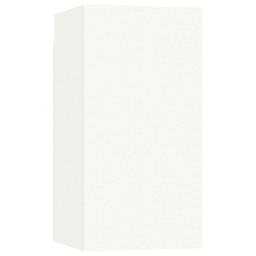 vidaXL TV Cabinets 2 pcs White 30.5x30x60 cm Engineered Wood