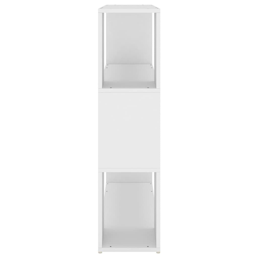 vidaXL Book Cabinet Room Divider White 100x24x94 cm
