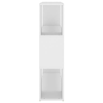 vidaXL Book Cabinet Room Divider White 100x24x94 cm, white vidaXL Book Cabinet Room Divider White 100x24x94 cm