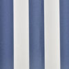 vidaXL Awning Top Sunshade Canvas Blue & White 3 x 2.5 m (Frame Not Included)