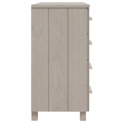 vidaXL Sideboard HAMAR White 79x40x80 cm Solid Wood Pine, white vidaXL Sideboard HAMAR White 79x40x80 cm Solid Wood Pine