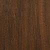 vidaXL Desk Brown Oak 90x40x72 cm Engineered Wood
