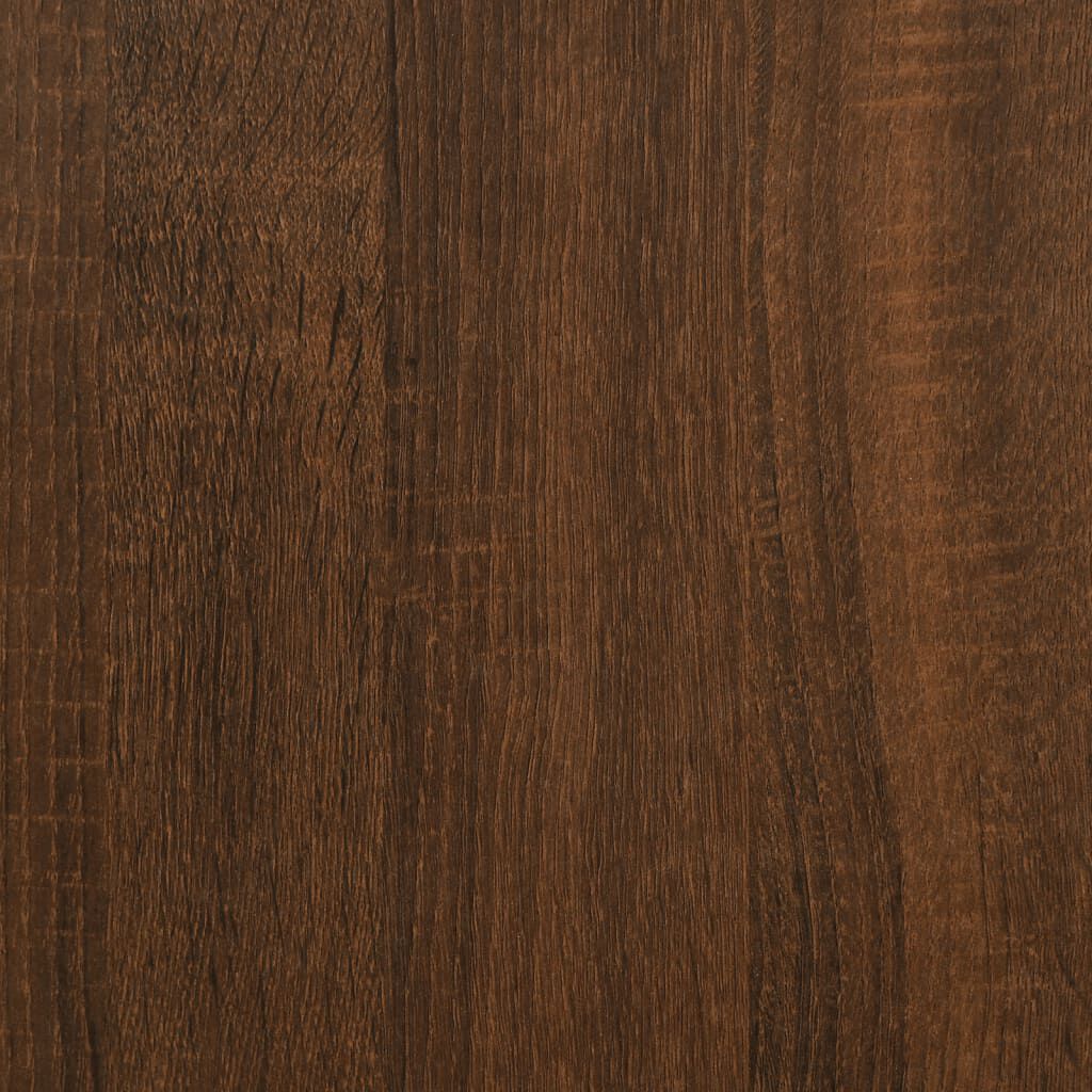 vidaXL Desk Brown Oak 90x40x72 cm Engineered Wood