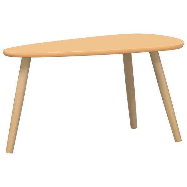 vidaXL Coffee Table Set 2 Pieces Solid Pinewood Brown