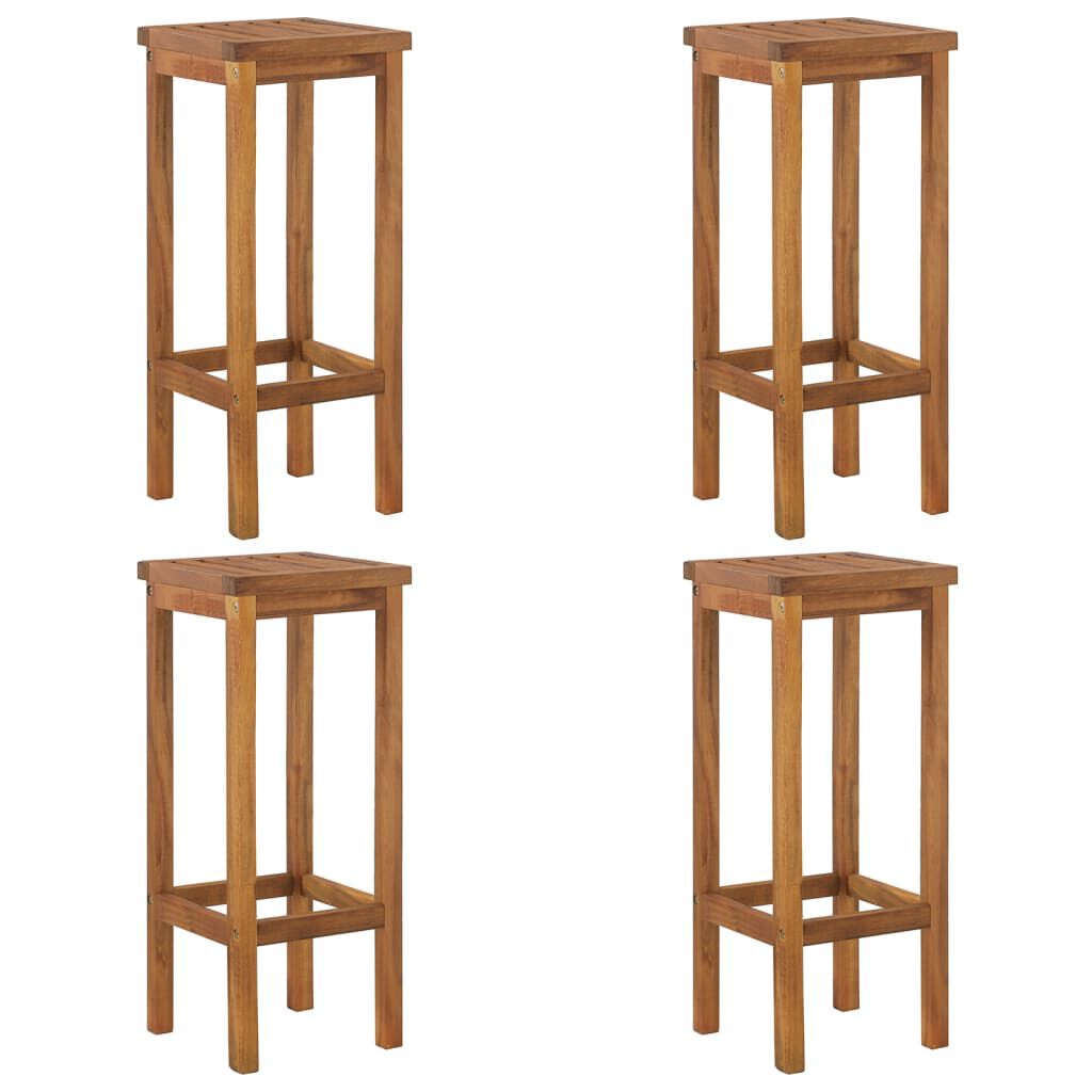 vidaXL 5 Piece Garden Bar Set Solid Wood Acacia