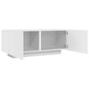 vidaXL TV Cabinet White 100x35x40 cm Engineered Wood