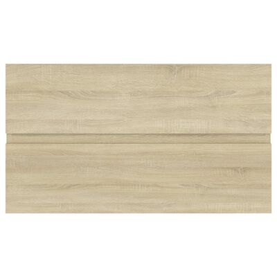 vidaXL Sink Cabinet Sonoma Oak 80x38.5x45 cm Engineered Wood, sonoma oak vidaXL Sink Cabinet Sonoma Oak 80x38.5x45 cm Engineered Wood