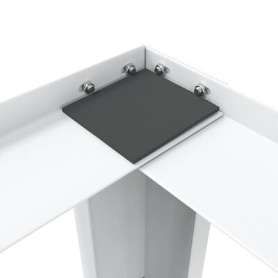 vidaXL Double Washing and Drying Machine Pedestal White,  vidaXL Double Washing and Drying Machine Pedestal White