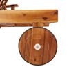 vidaXL 2 Piece Sunlounger Set with Table Solid Wood Acacia