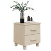 vidaXL Bedside Cabinet HAMAR Honey Brown 40x35x44.5cm Solid Pinewood