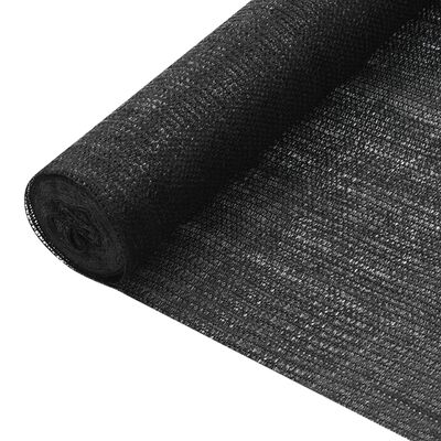vidaXL Privacy Net Black 1.8x50 m HDPE 75 g/m², black vidaXL Privacy Net Black 1.8x50 m HDPE 75 g/m²