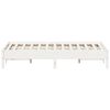vidaXL Bed Frame without Mattress White 160x200 cm Solid Wood Pine