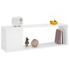 vidaXL TV Cabinet White 100x24x32 cm Engineered Wood
