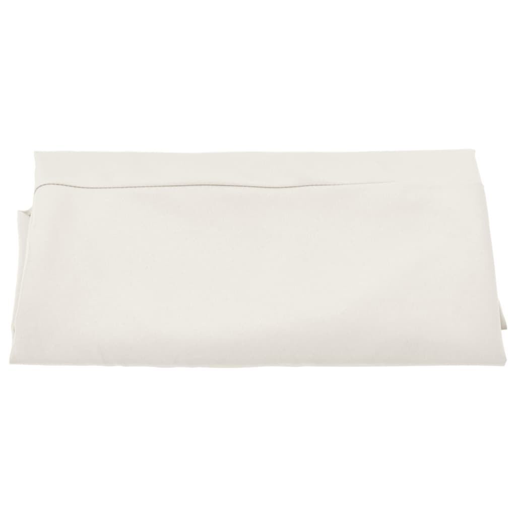 vidaXL Replacement Fabric for Cantilever Umbrella Sand White 300 cm