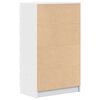 vidaXL Drawer Cabinet White 60x36x103 cm Engineered Wood