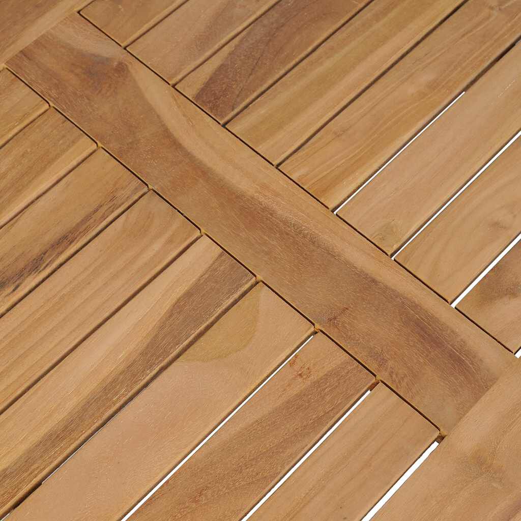 vidaXL Coffee Table Teak 90x50x45 cm