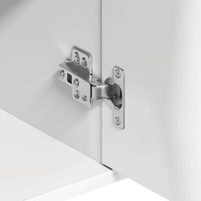 vidaXL Sideboard White 88x30x70 cm Engineered Wood, white vidaXL Sideboard White 88x30x70 cm Engineered Wood