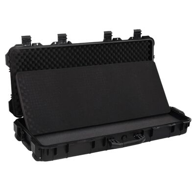 vidaXL Wheeled Flight Case Black 96x42x16 cm PP,  vidaXL Wheeled Flight Case Black 96x42x16 cm PP