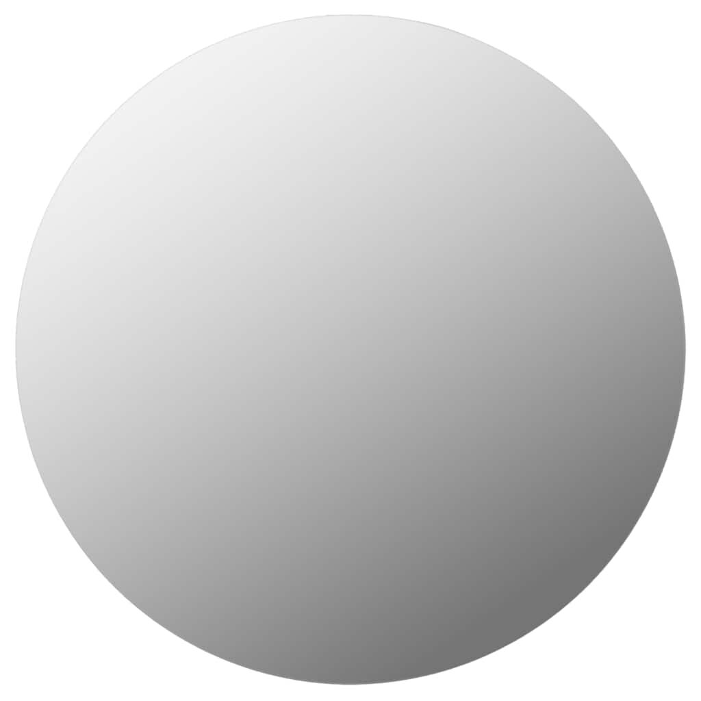 vidaXL Wall Mirror 60 cm Round Glass