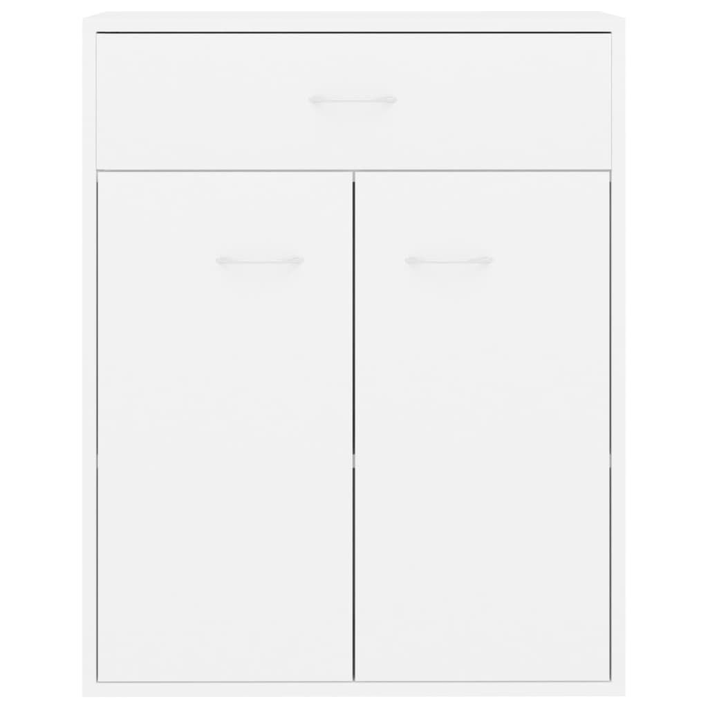 vidaXL Sideboard White 60x30x75 cm Engineered Wood