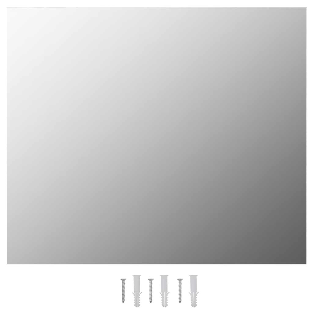vidaXL Frameless Mirror 80x60 cm Glass