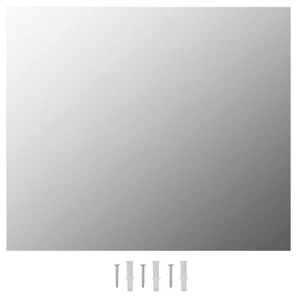 vidaXL Frameless Mirror 80x60 cm Glass