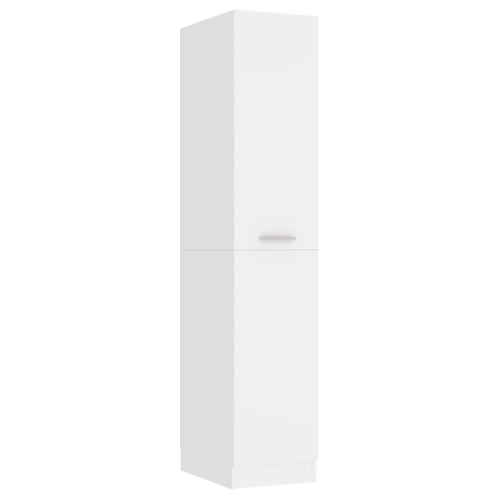 vidaXL Apothecary Cabinet White 30x42.5x150 cm Engineered Wood