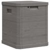 vidaXL Garden Storage Box 90 L Brown
