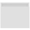 vidaXL Coffee Table Set White 100x48x40 cm Engineered Wood