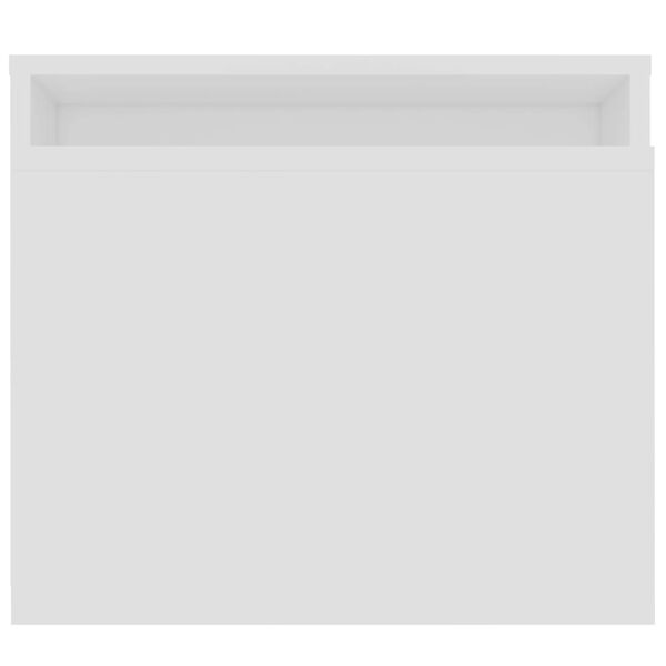 vidaXL Coffee Table Set White 100x48x40 cm Engineered Wood