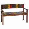 vidaXL Dining Chair | Set of 4 | Multicolour | Solid reclaimed wood | Standard