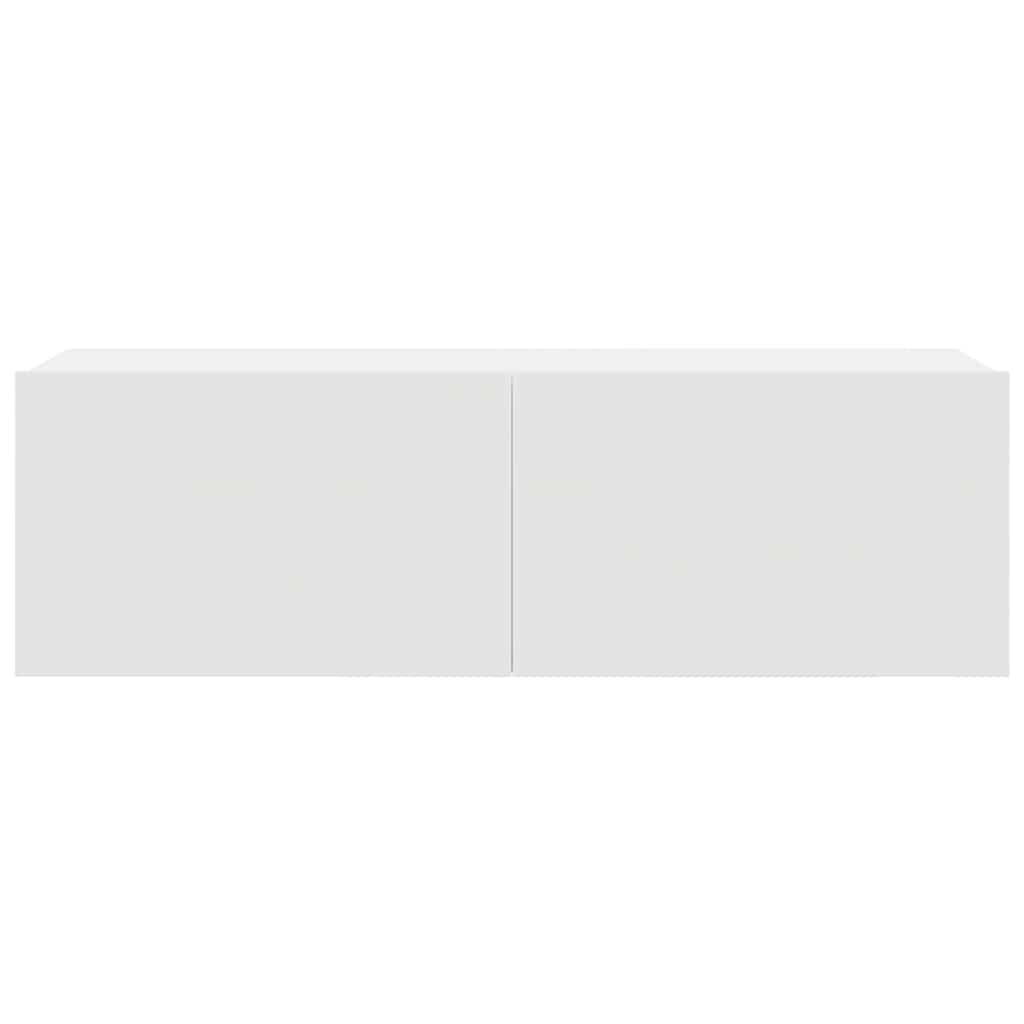 vidaXL 7 Piece TV Cabinet Set White Engineered Wood